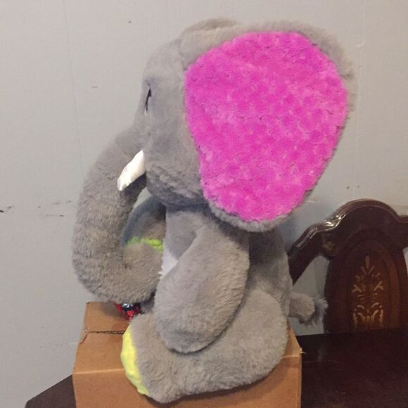 Sensory Plush Elephant Ellie - Picture 6 of 7